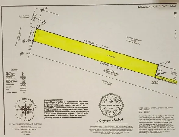 a view of a painting on the wall