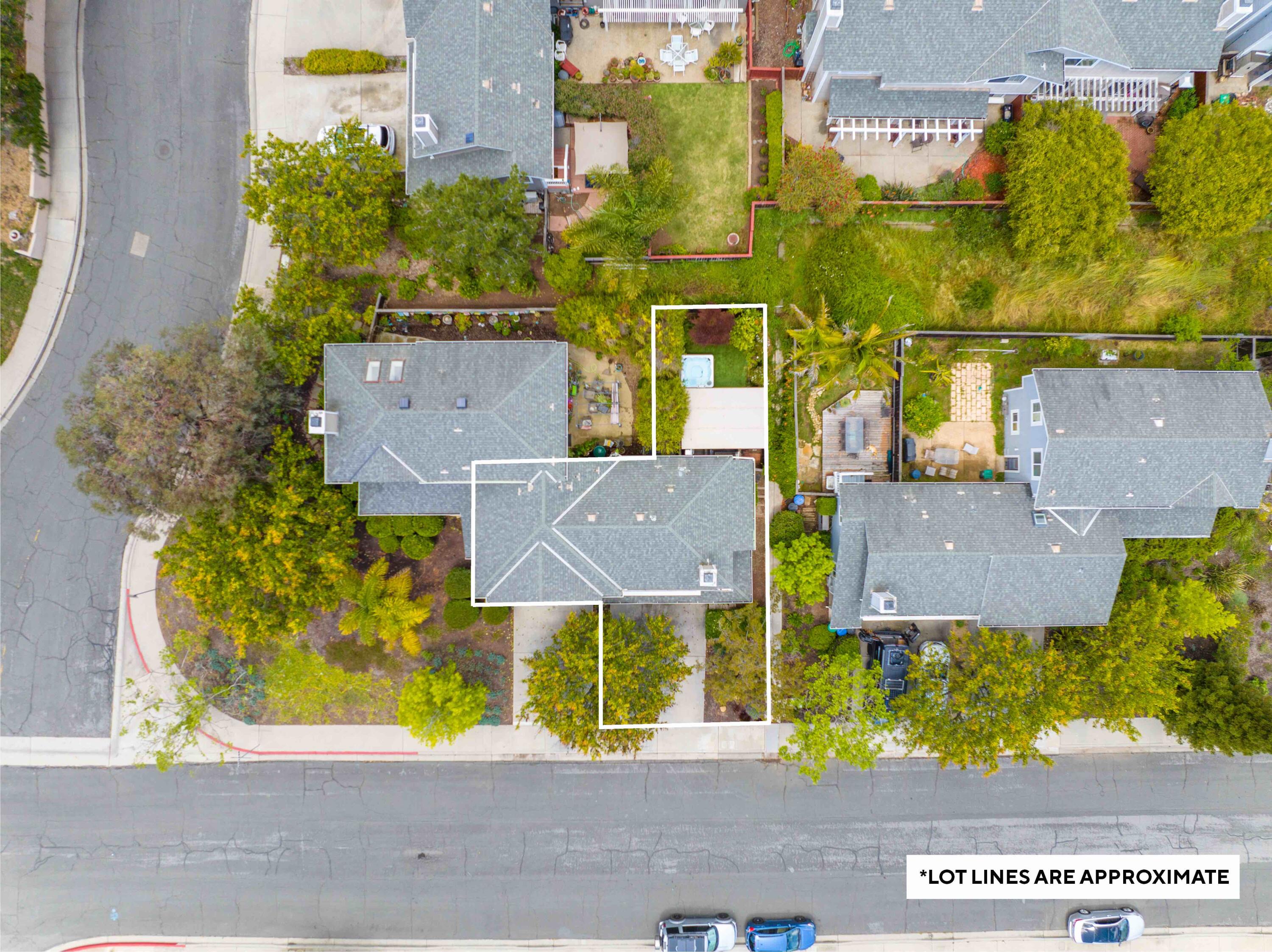 4022 Primavera Road, Unit A Santa Barbara, CA 93110 - Photo 11 of 28 Aerial site - 4022 Primavera Road