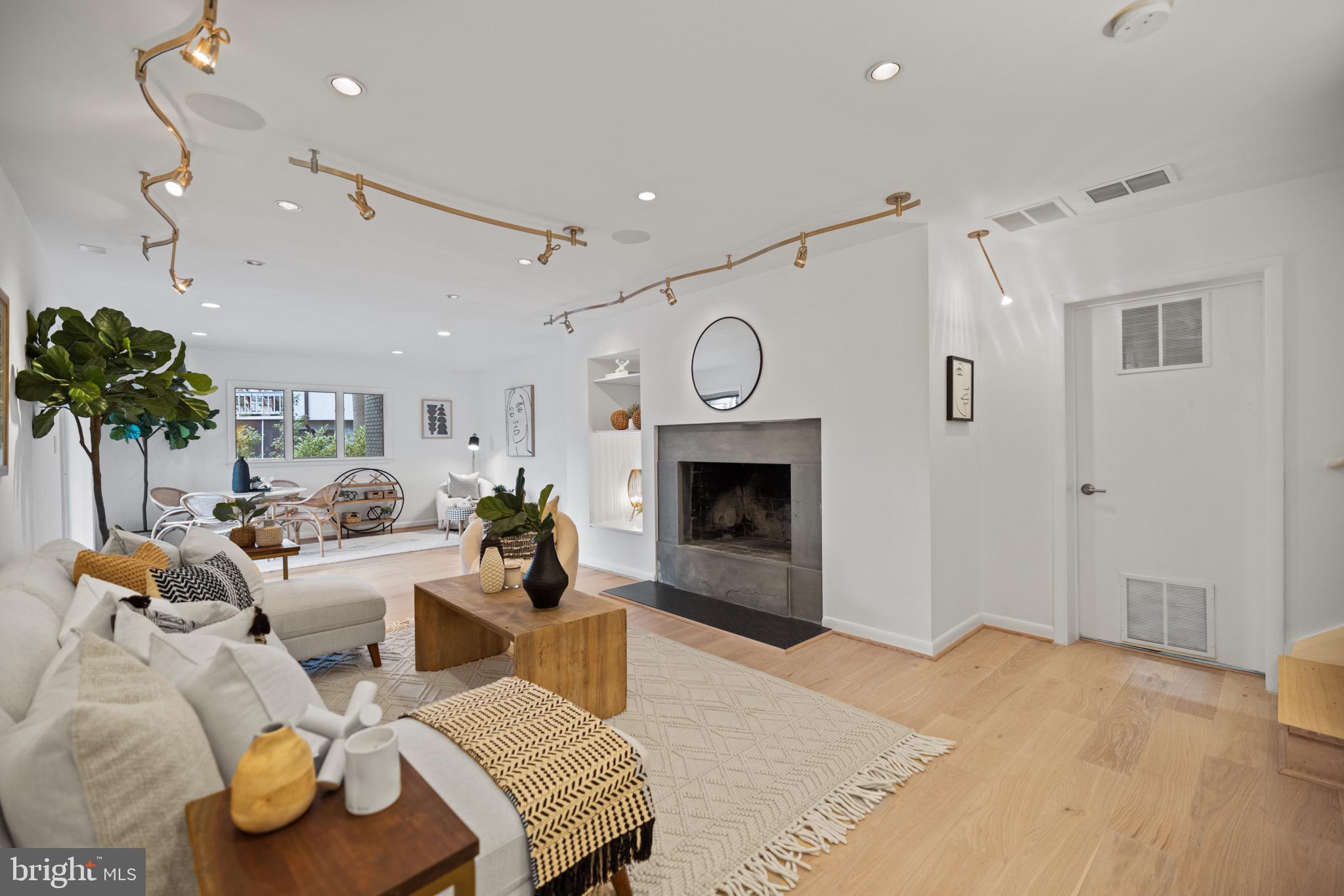 8010 Riverside Drive Cabin John, MD 20818 - Photo 44 of 60 Lower Level walk out rec room