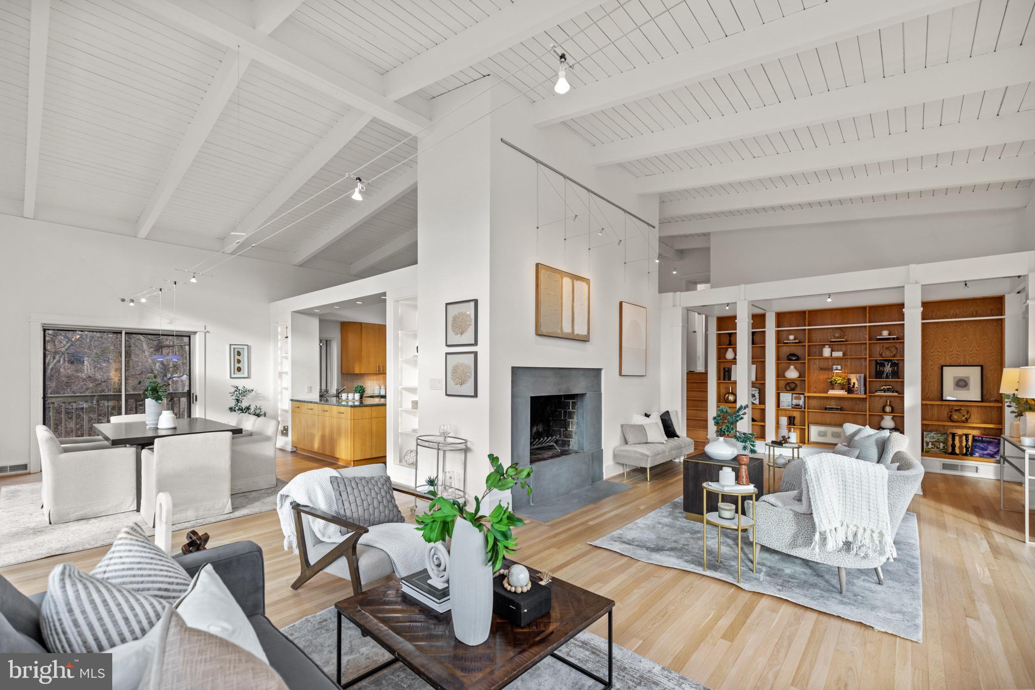 8010 Riverside Drive Cabin John, MD 20818 - Photo 10 of 60 Great flow for entertaining & connection.