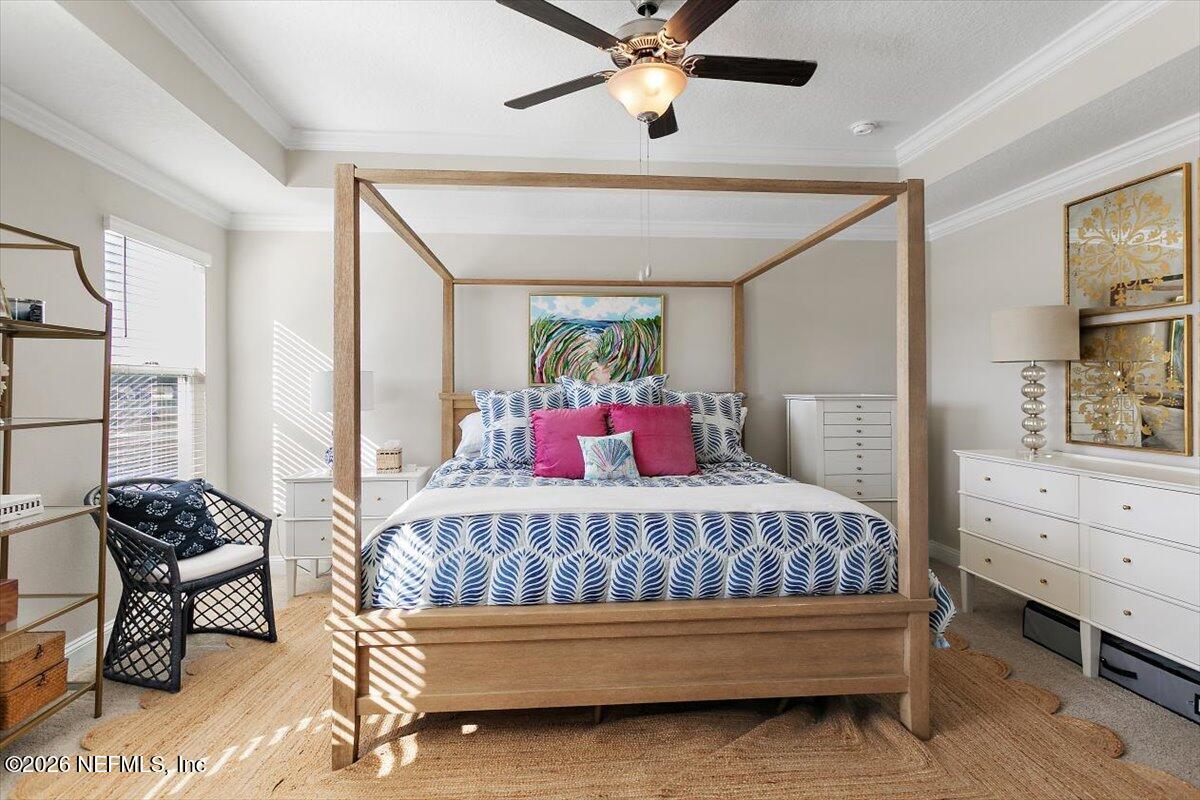 15 Zancara Street St. Augustine, FL 32084 - Photo 19 of 46 a bedroom with a bed and a window