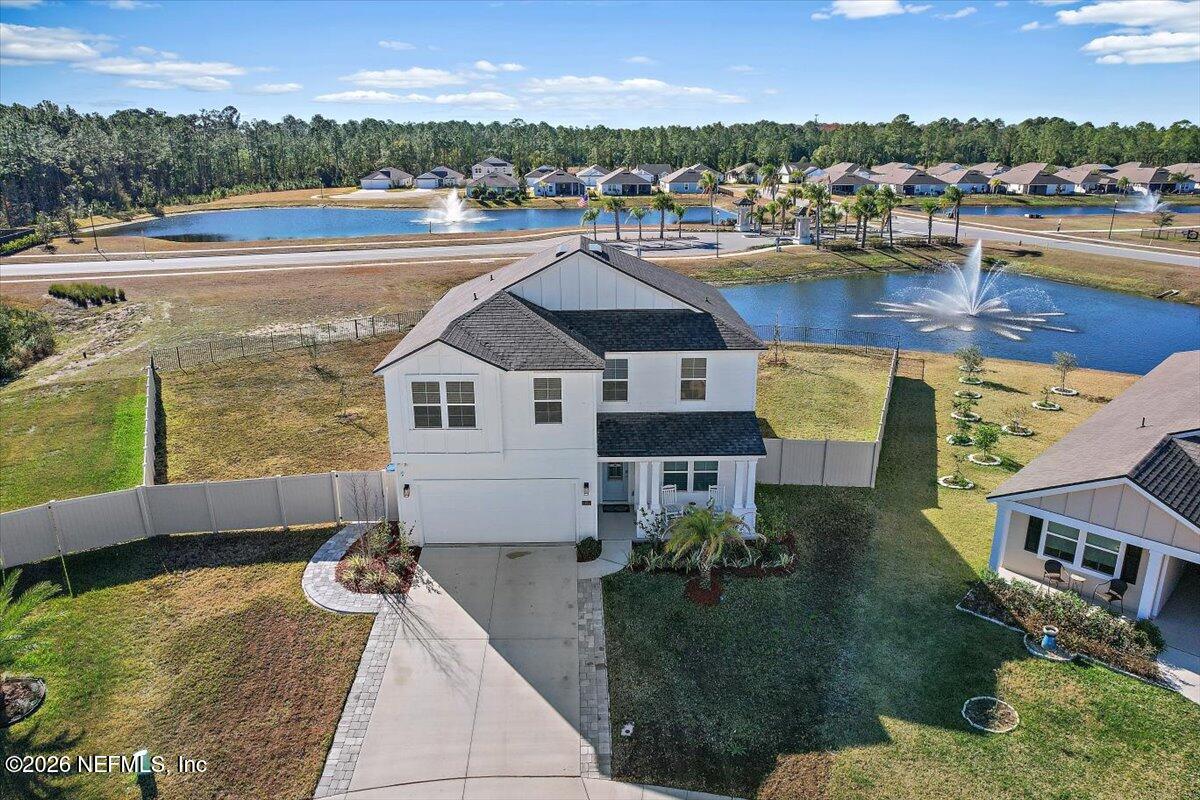 15 Zancara Street St. Augustine, FL 32084 - Photo 33 of 46 an aerial view of residential houses with outdoor space and river