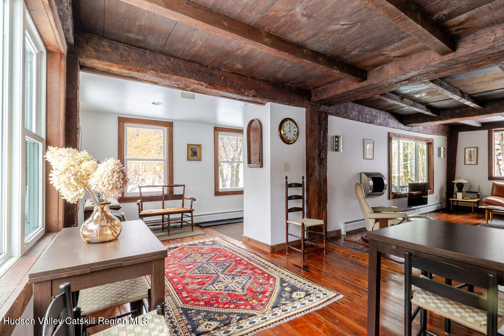 91 Miller Road Canaan, NY 12029 - Photo 3 of 29 a living room with furniture and wooden floor