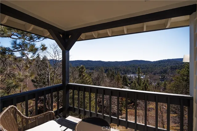 a view of a two chair in the balcony