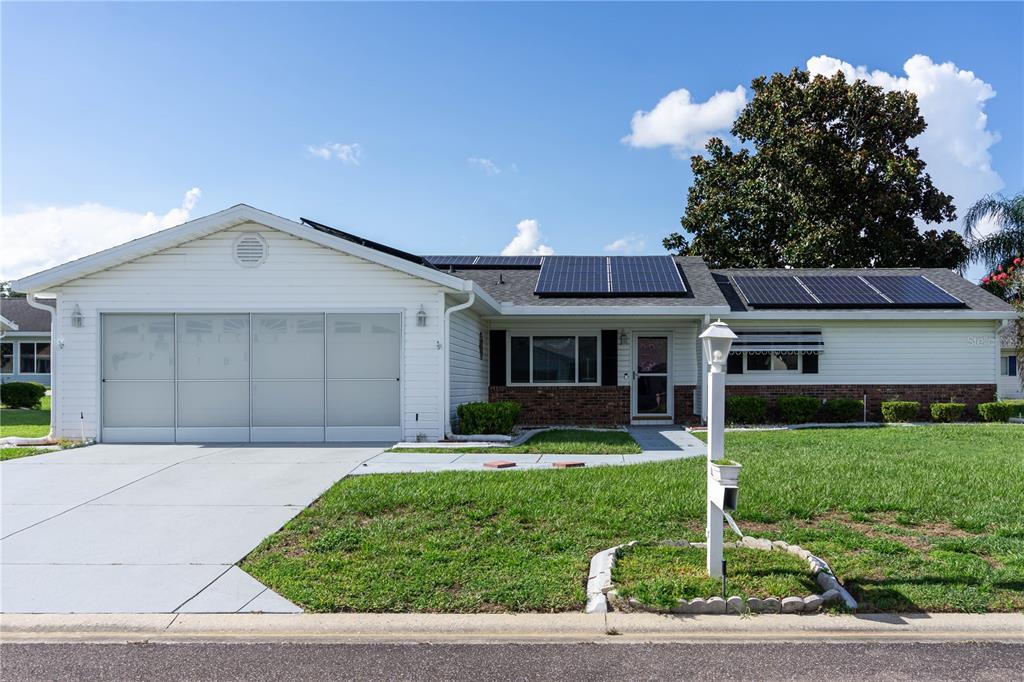9873 Southeast 179th Place Summerfield, FL 34491 - Photo 1 of 19 A retiree's dream located on a gated golf course with private mailbox, NEWER ROOF, SOLAR PANELS, garage screen enclosure, and mature shrubbery, that provide an inviting and old Florida feel all within this active 55+ community with LOTS of fun amenities!