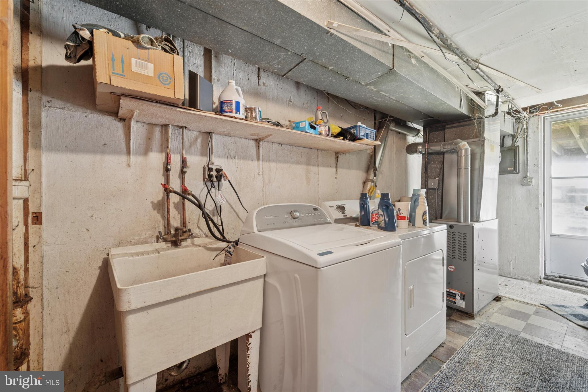 4014 Worrilow Road Brookhaven, PA 19015 - Photo 21 of 25 Utility room with newer mechanicals and laundry