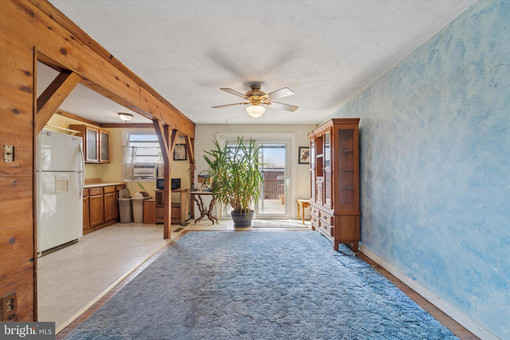 4014 Worrilow Road Brookhaven, PA 19015 - Photo 6 of 25 Large dining room, beautiful original hardwoods