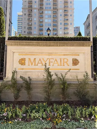 a sign on the side of a building