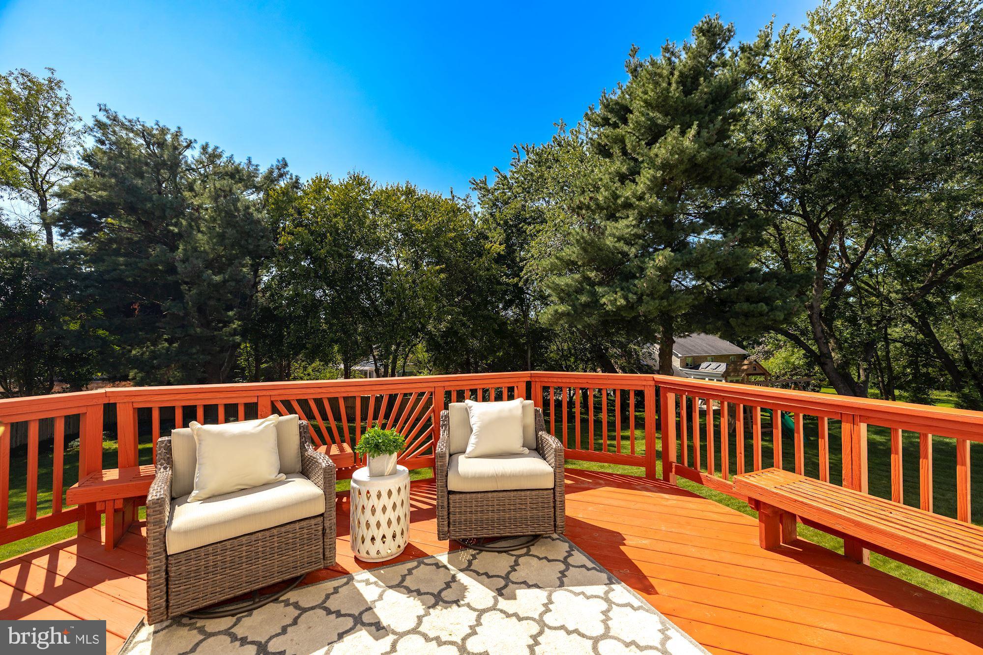 1212 Winter Hunt Road McLean, VA 22102 - Photo 18 of 52 Backyard Deck off of Family Room