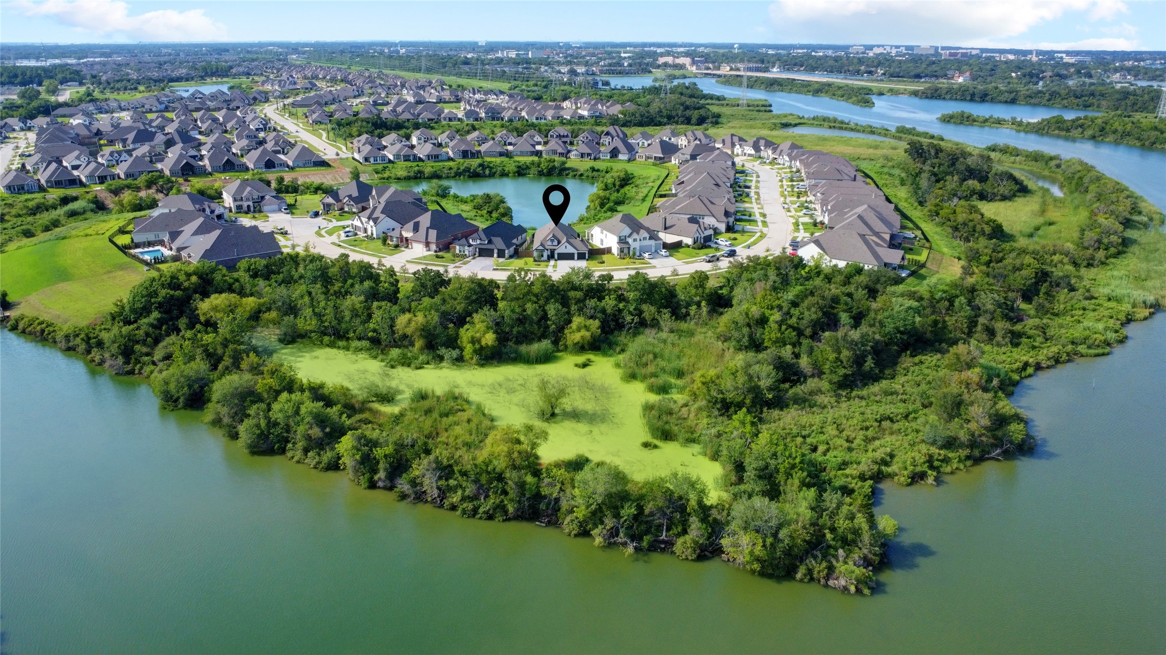 619 Rita Blanca Drive Webster, TX 77598 - Photo 3 of 44 Tucked away in the rear of Edgewater on a Cul-de-Sac, this property offers the privacy you have been looking for.