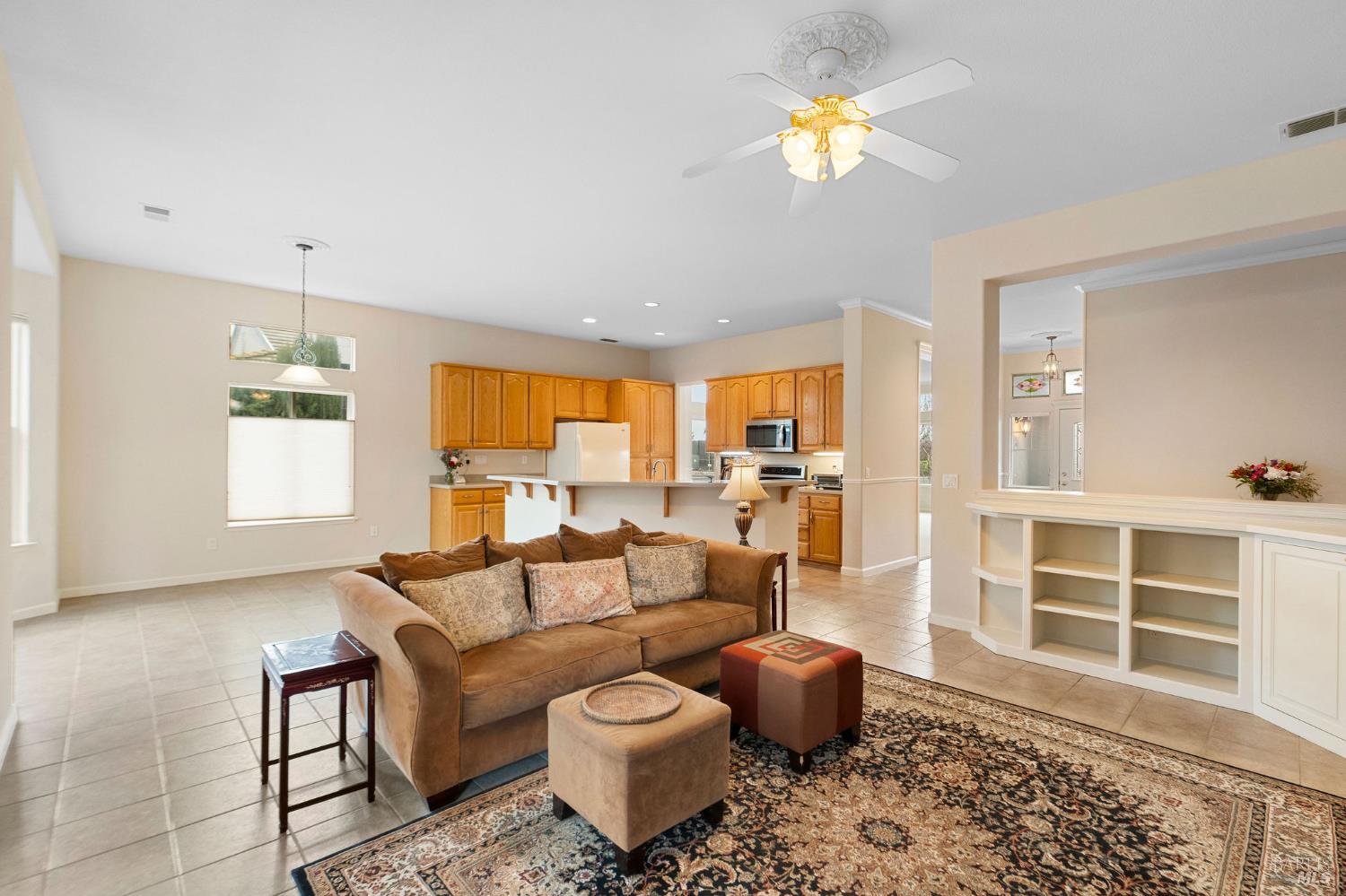 802 Summerset Drive Rio Vista, CA 94571 - Photo 15 of 74 family room, breakfast nook, and kitchen