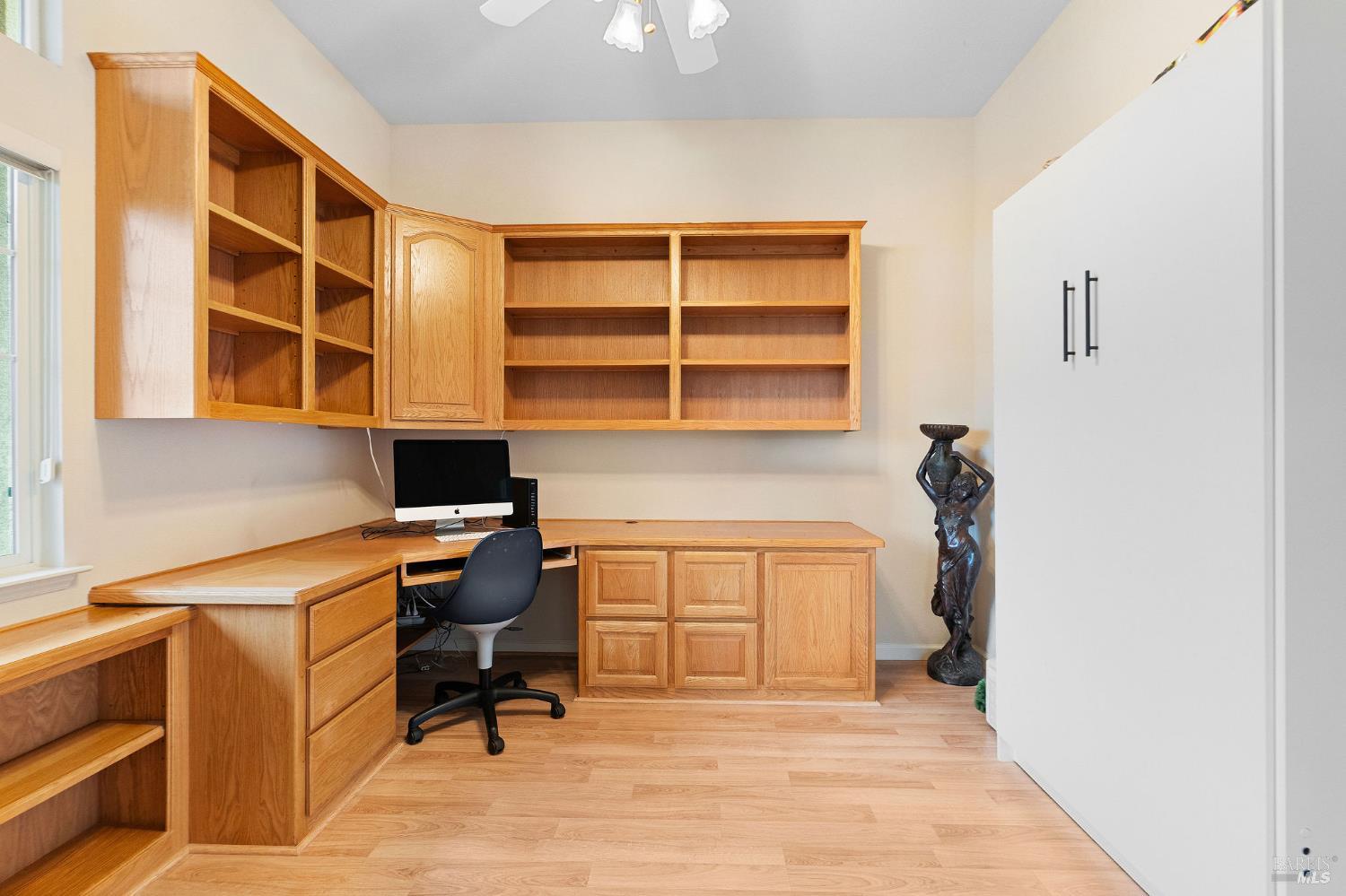 802 Summerset Drive Rio Vista, CA 94571 - Photo 20 of 74 den/office with built in cabinets and "murphy bed"