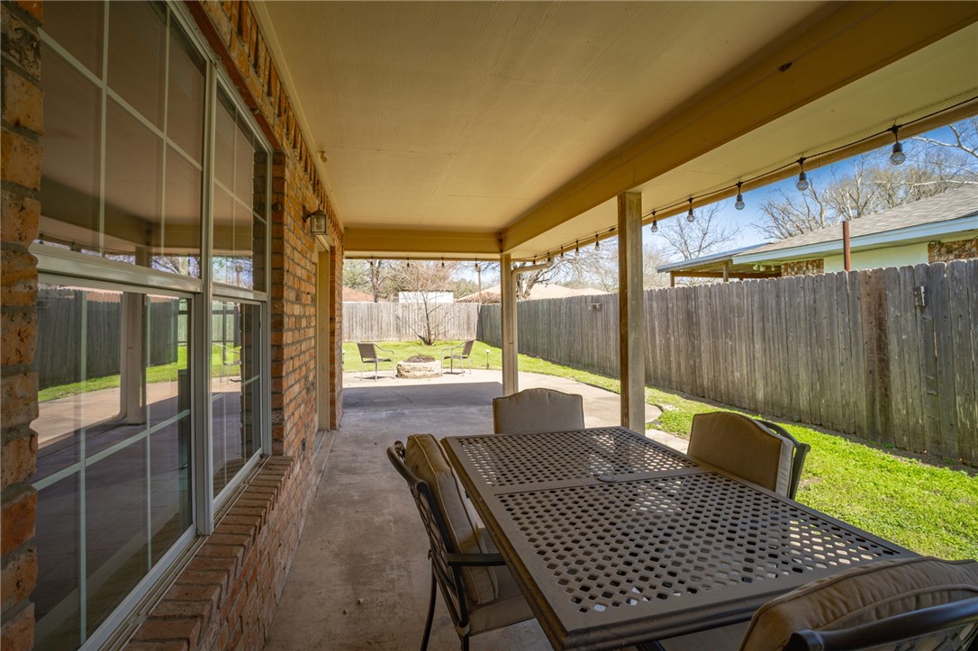 1016 Clark Street Mexia, TX 76667 - Photo 21 of 36 a view of an outdoor space with seating area
