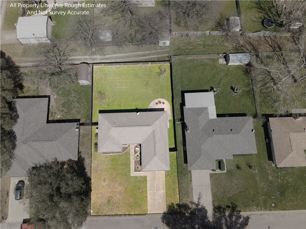 1016 Clark Street Mexia, TX 76667 - Photo 36 of 36 an aerial view of residential houses with outdoor space