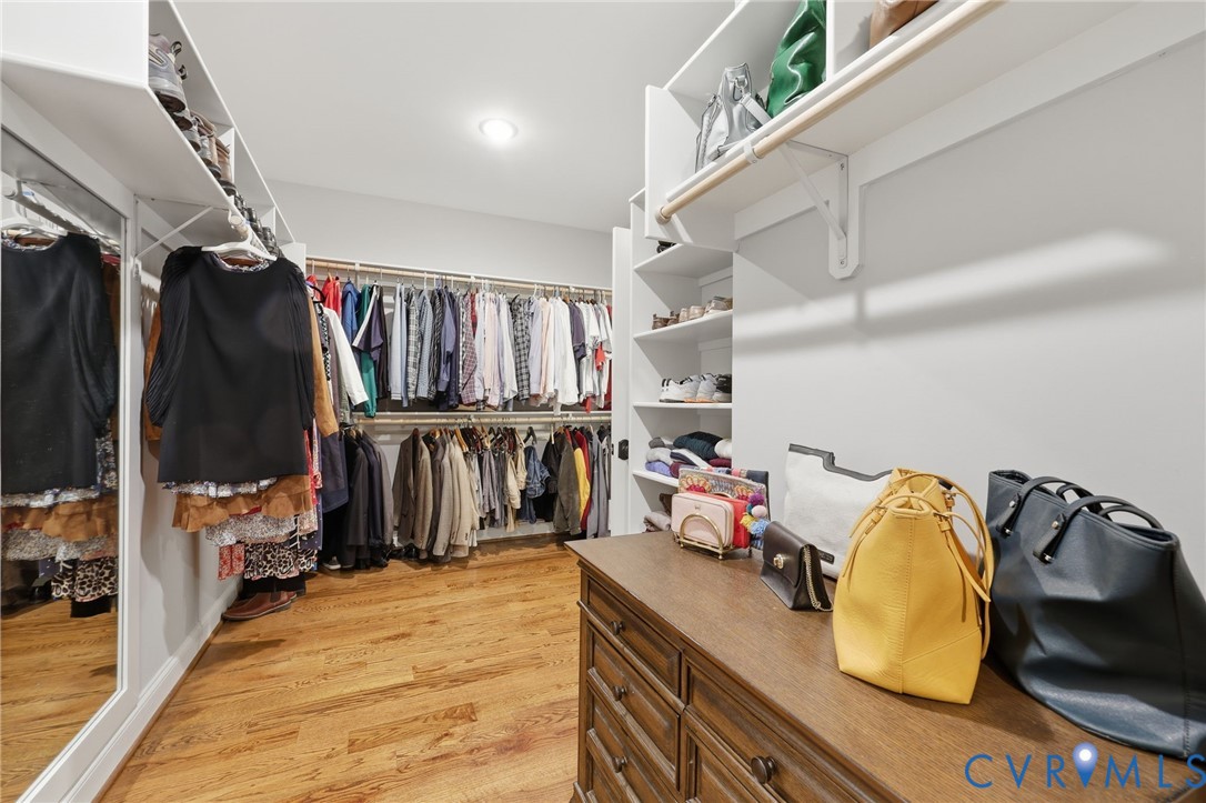 7201 Amarone Way New Kent, VA 23124 - Photo 29 of 46 a view of walk in closet with clothes and shoes