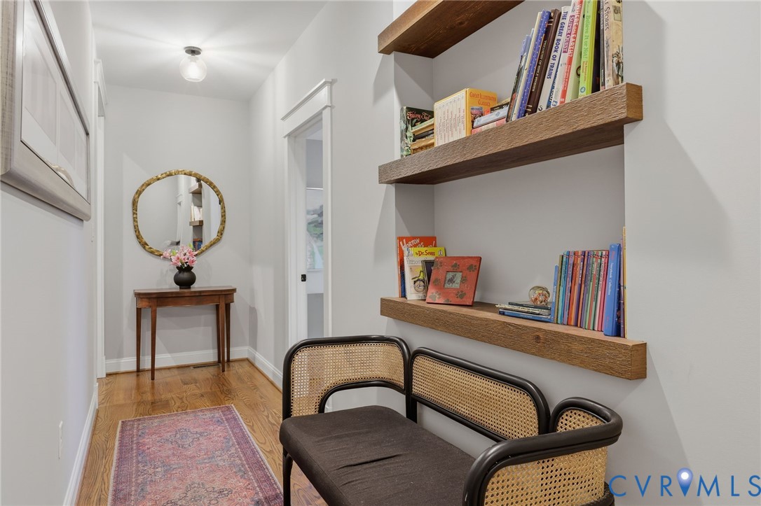 7201 Amarone Way New Kent, VA 23124 - Photo 36 of 46 Rear hallway with built-in shelving