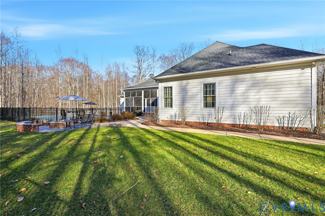 7201 Amarone Way New Kent, VA 23124 - Photo 46 of 46 Level rear yard