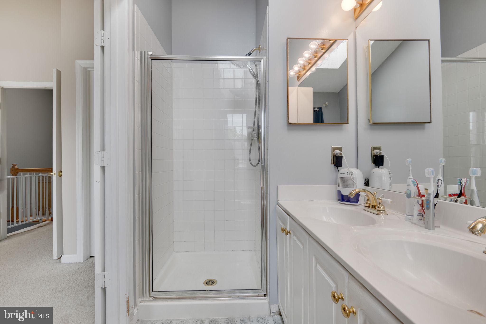 2348 Cold Meadow Way Silver Spring, MD 20906 - Photo 17 of 30 a bathroom with a sink and a mirror
