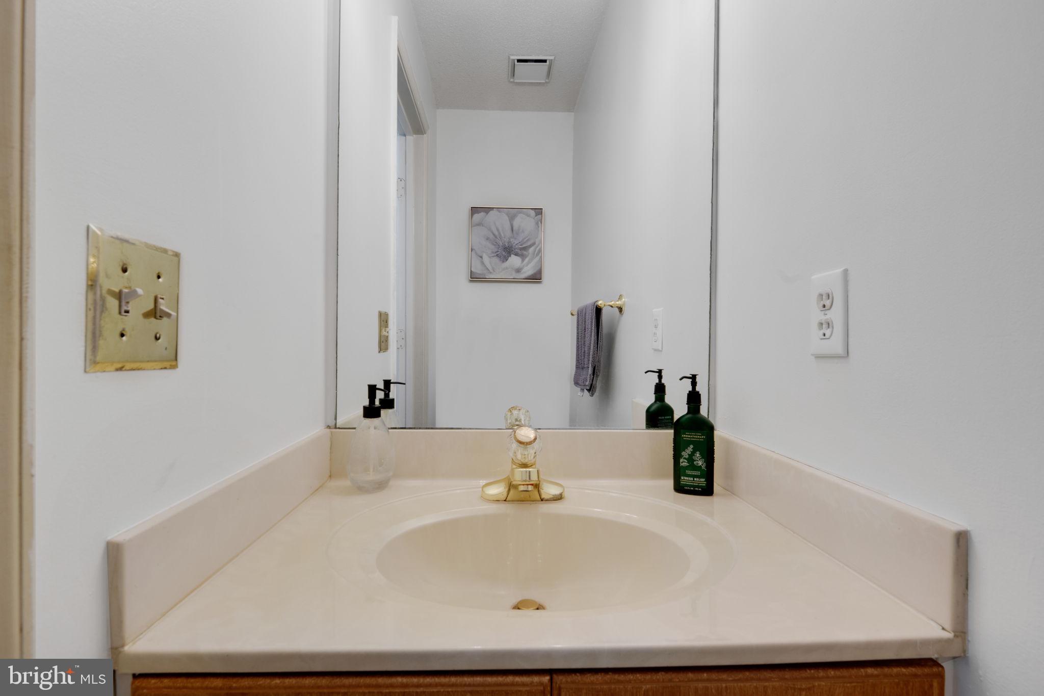 2348 Cold Meadow Way Silver Spring, MD 20906 - Photo 8 of 30 a bathroom with a sink and a mirror
