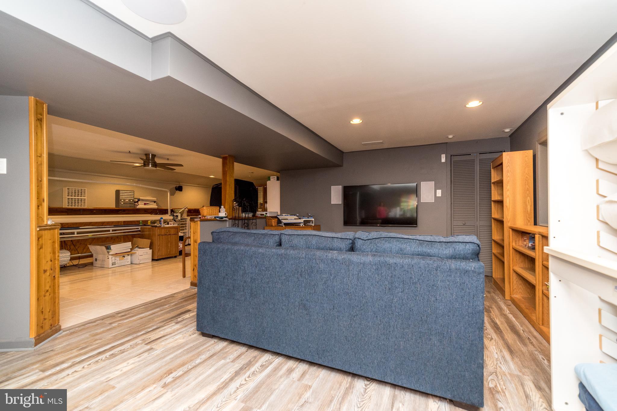 516 Upper Stump Road Chalfont, PA 18914 - Photo 25 of 37 Lower level open floor plan