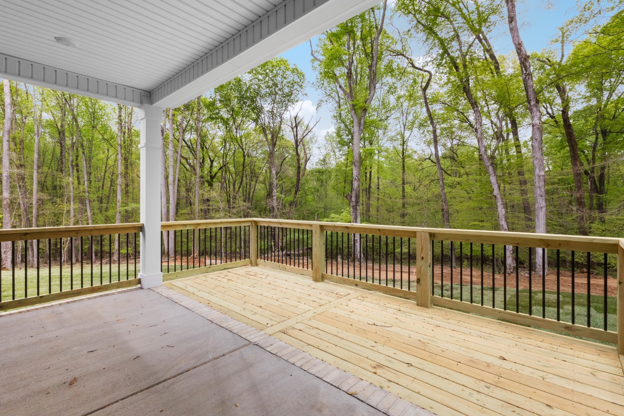 1105 Black Rock Road Clarksville, TN 37040 - Photo 45 of 45 a view of a balcony with wooden floor