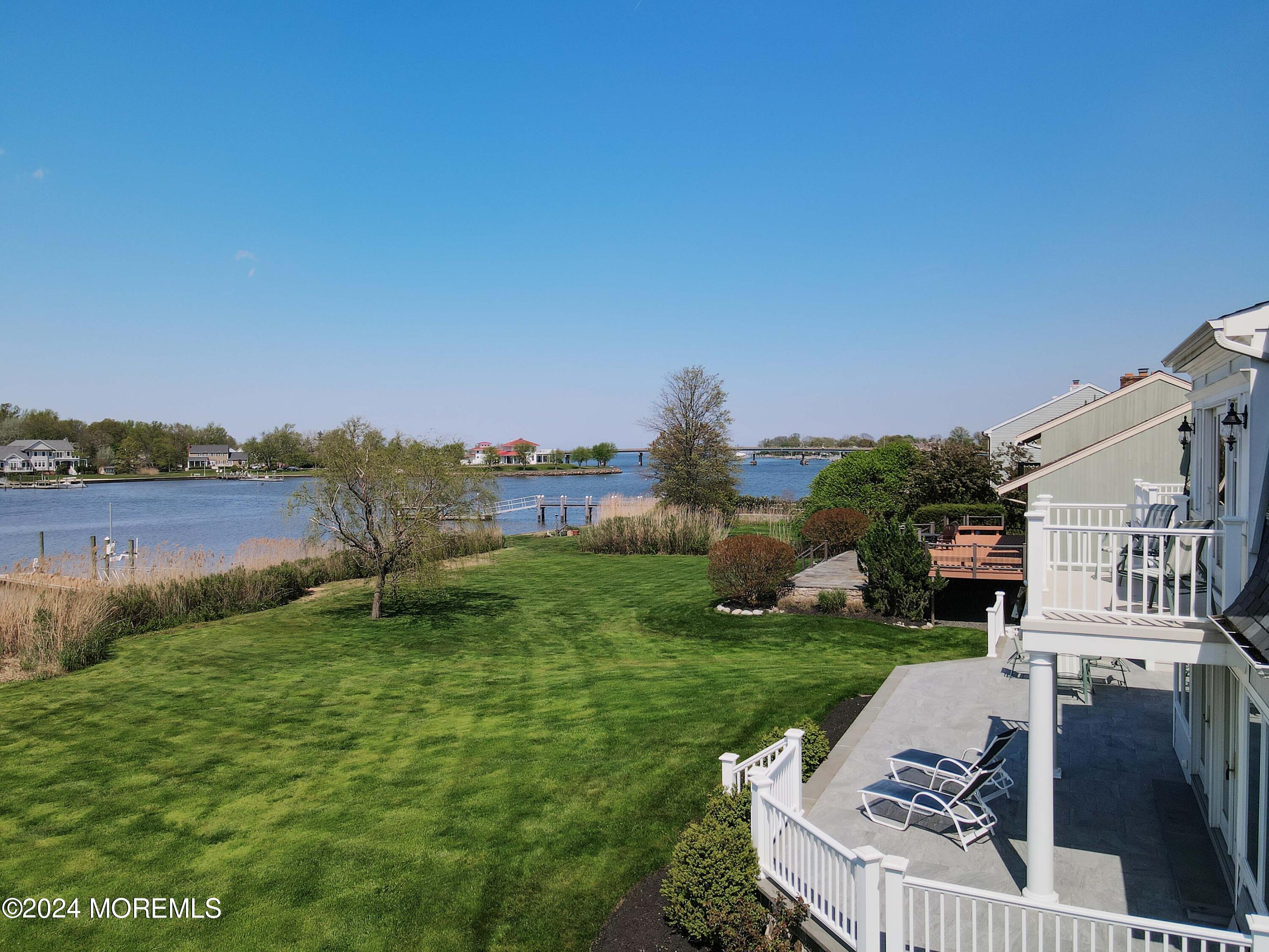 121 Horseneck Road Oceanport, NJ 07757 - Photo 46 of 48 a view of a garden from a terrace