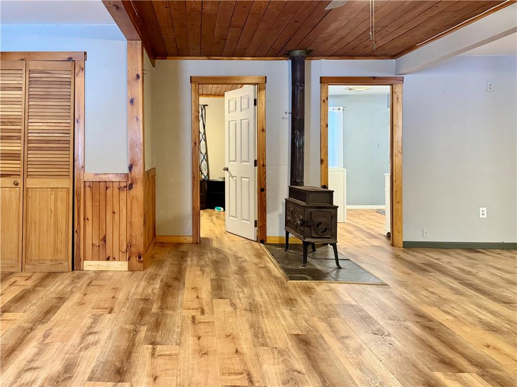 237 Mason Street Kennerdell, PA 16374 - Photo 6 of 25 a view of a livingroom with wooden floor and furniture