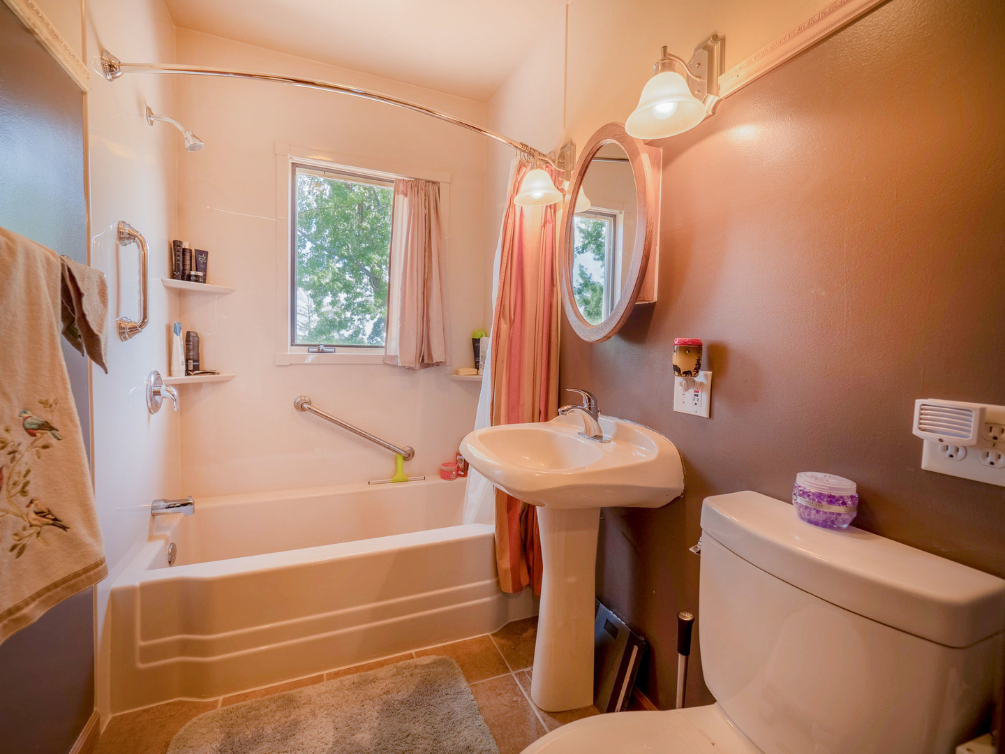 20806 Lembcke Road Harvard, IL 60033 - Photo 23 of 44 a bathroom with a sink a toilet and a mirror