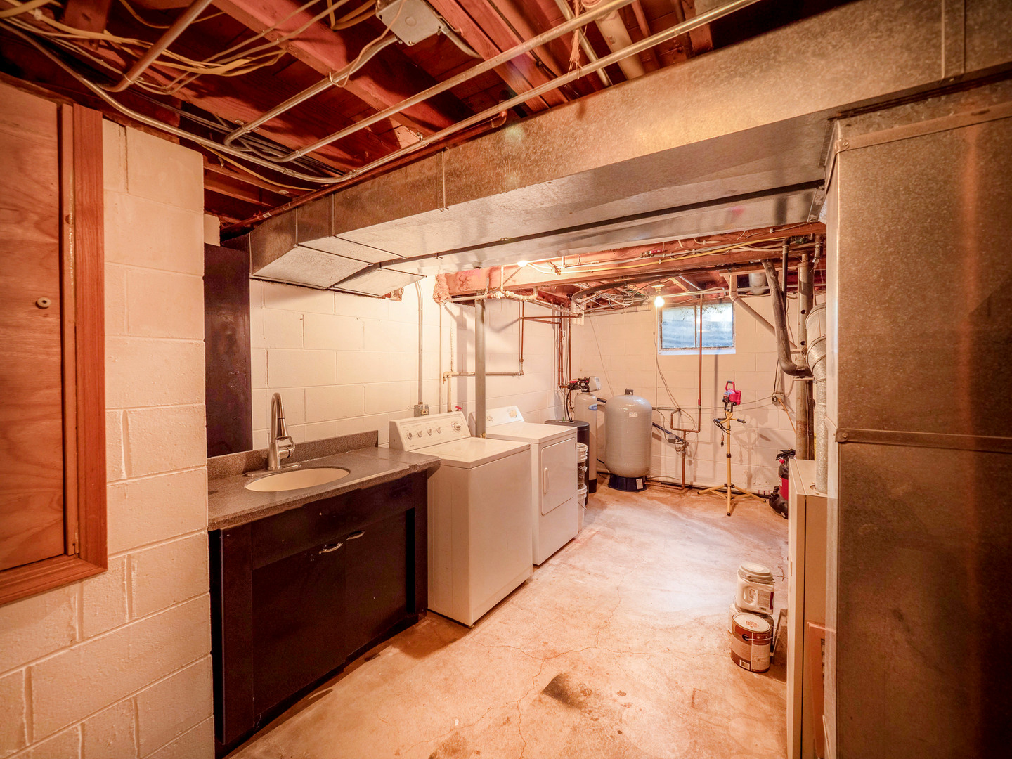 20806 Lembcke Road Harvard, IL 60033 - Photo 29 of 44 a bathroom with a granite countertop shower sink and mirror