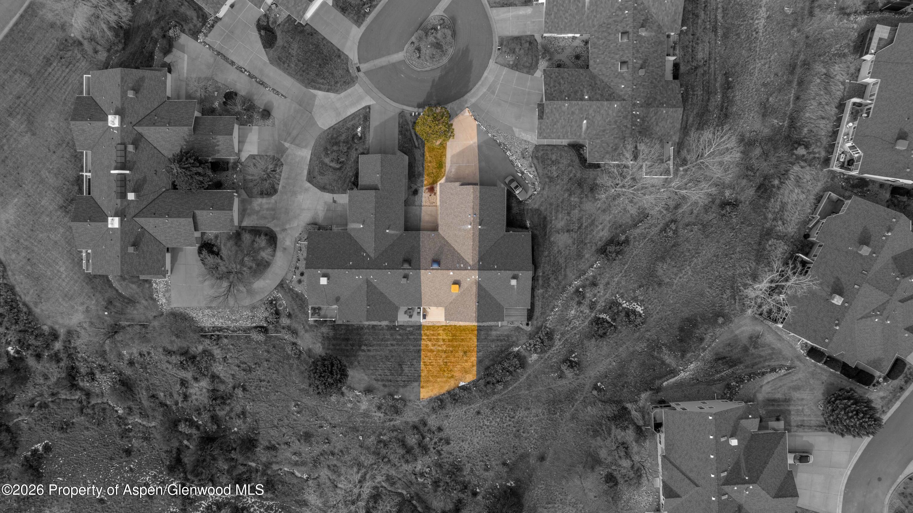 25 West Ridge Court Parachute, CO 81635 - Photo 20 of 21 a aerial view of a house with a yard