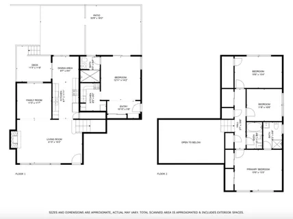 a picture of a floor plan