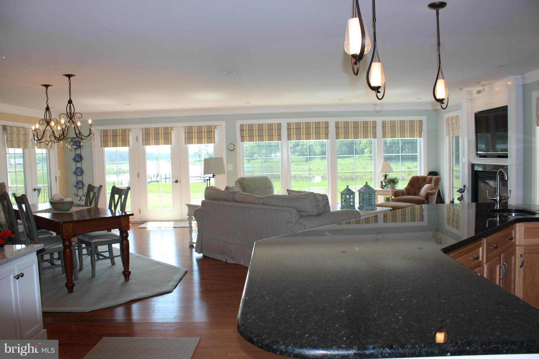 1001 Romancoke Road Stevensville, MD 21666 - Photo 17 of 30 Waterviews From Kitchen