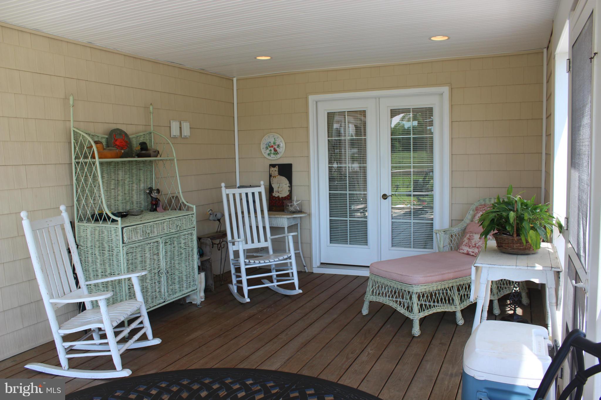 1001 Romancoke Road Stevensville, MD 21666 - Photo 27 of 30 Screened Rear Porch