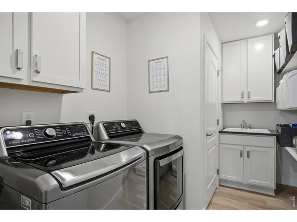 a kitchen with a stove and a microwave