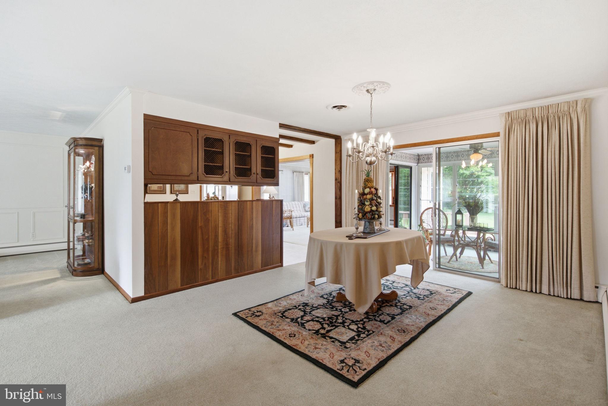 4208 Howard Road Beltsville, MD 20705 - Photo 9 of 47 Separate Dining Area w/Access to Kitchen & Sunroom