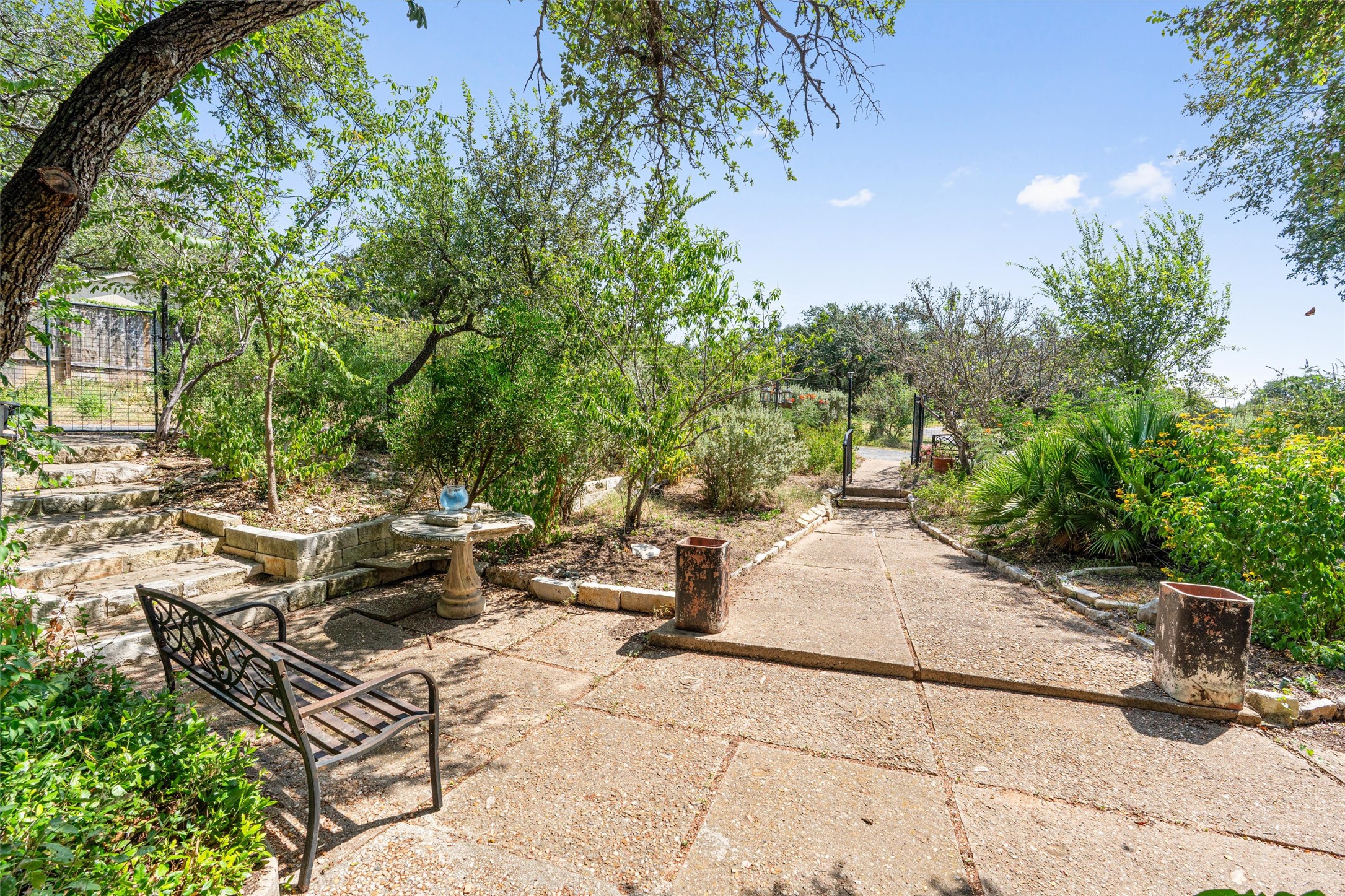 Side Courtyard