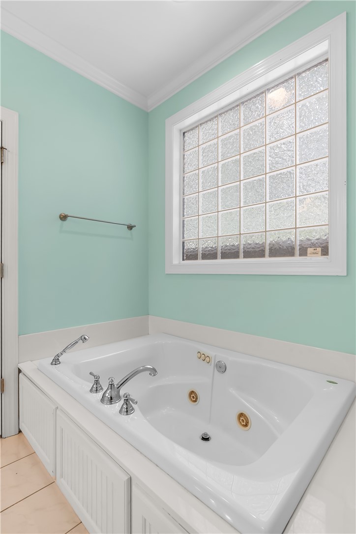 206 Village Way Pendleton, SC 29670 - Photo 19 of 46 Indulge in relaxation with this inviting jetted tub, perfect for unwinding after a long day.