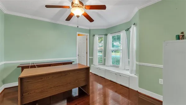 a view of empty room