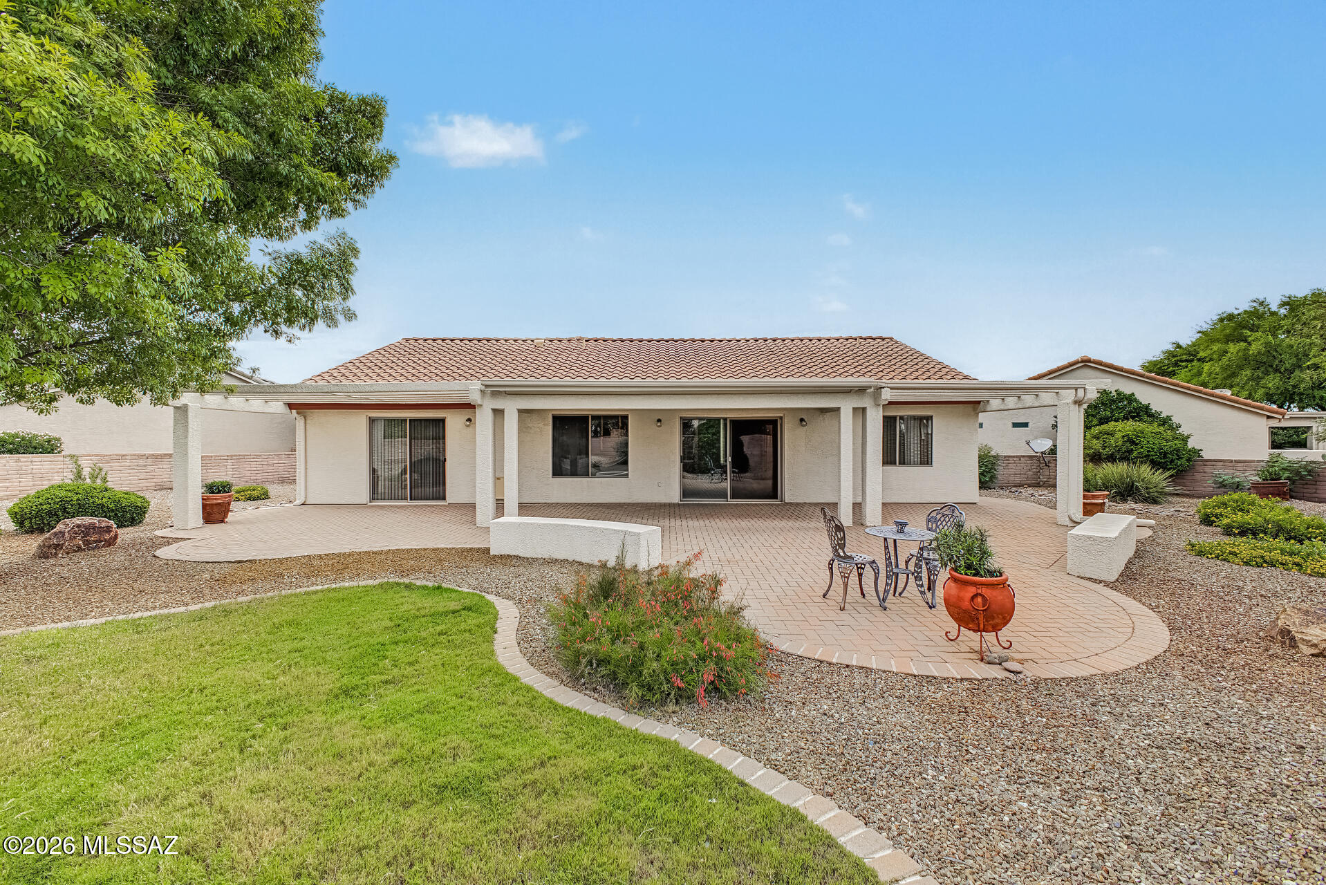 2701 East Sawyer Road Green Valley, AZ 85614 - Photo 25 of 36 Spacious Backyard