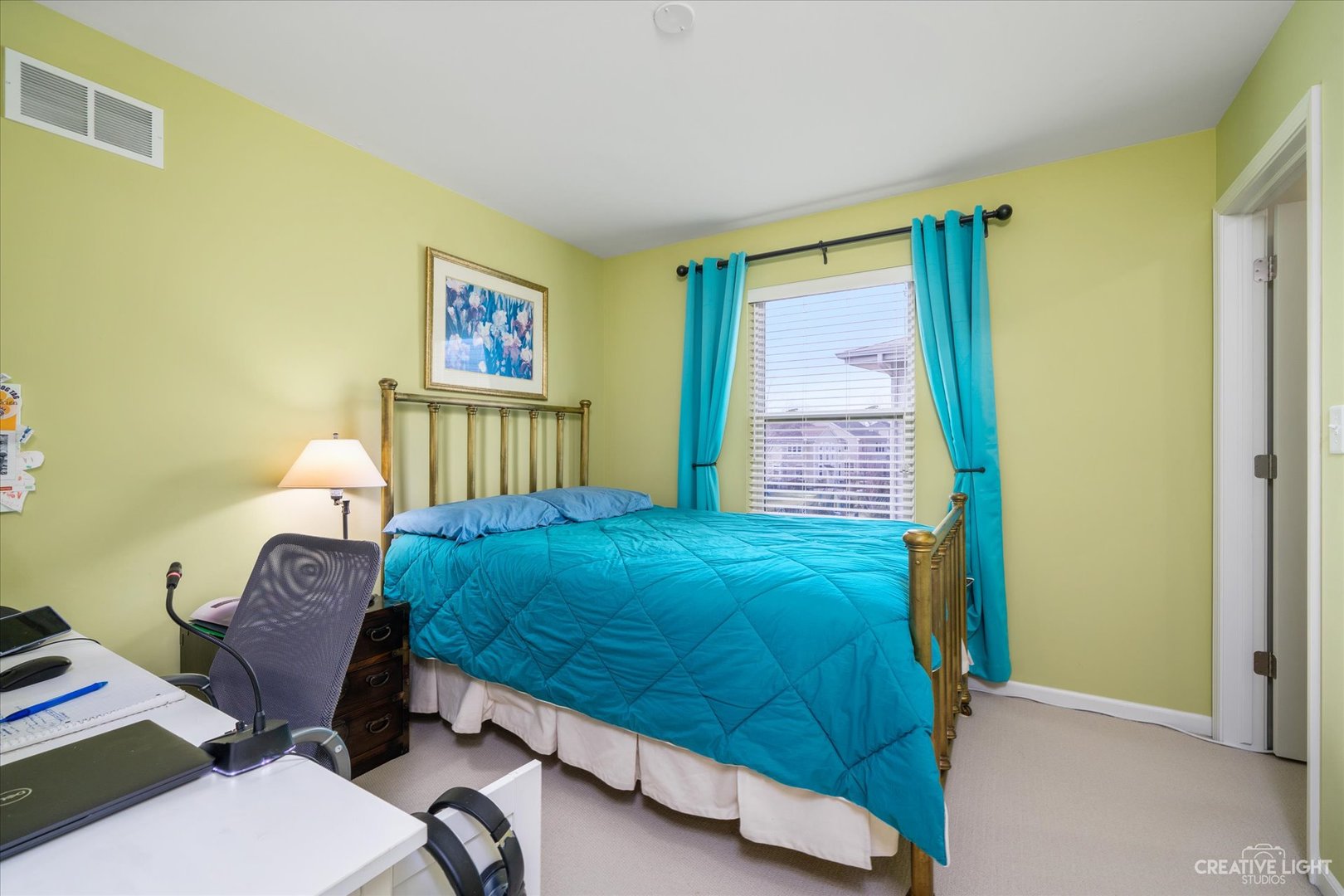 3521 English Prairie Road Elgin, IL 60124 - Photo 26 of 35 a bedroom with a bed and wooden floor