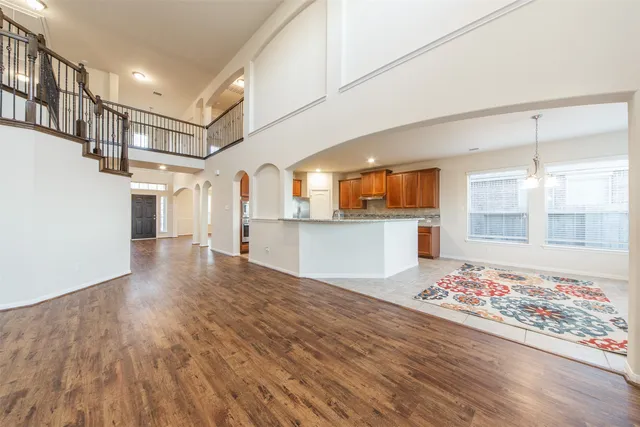 a view interior of a kitchen and natural light