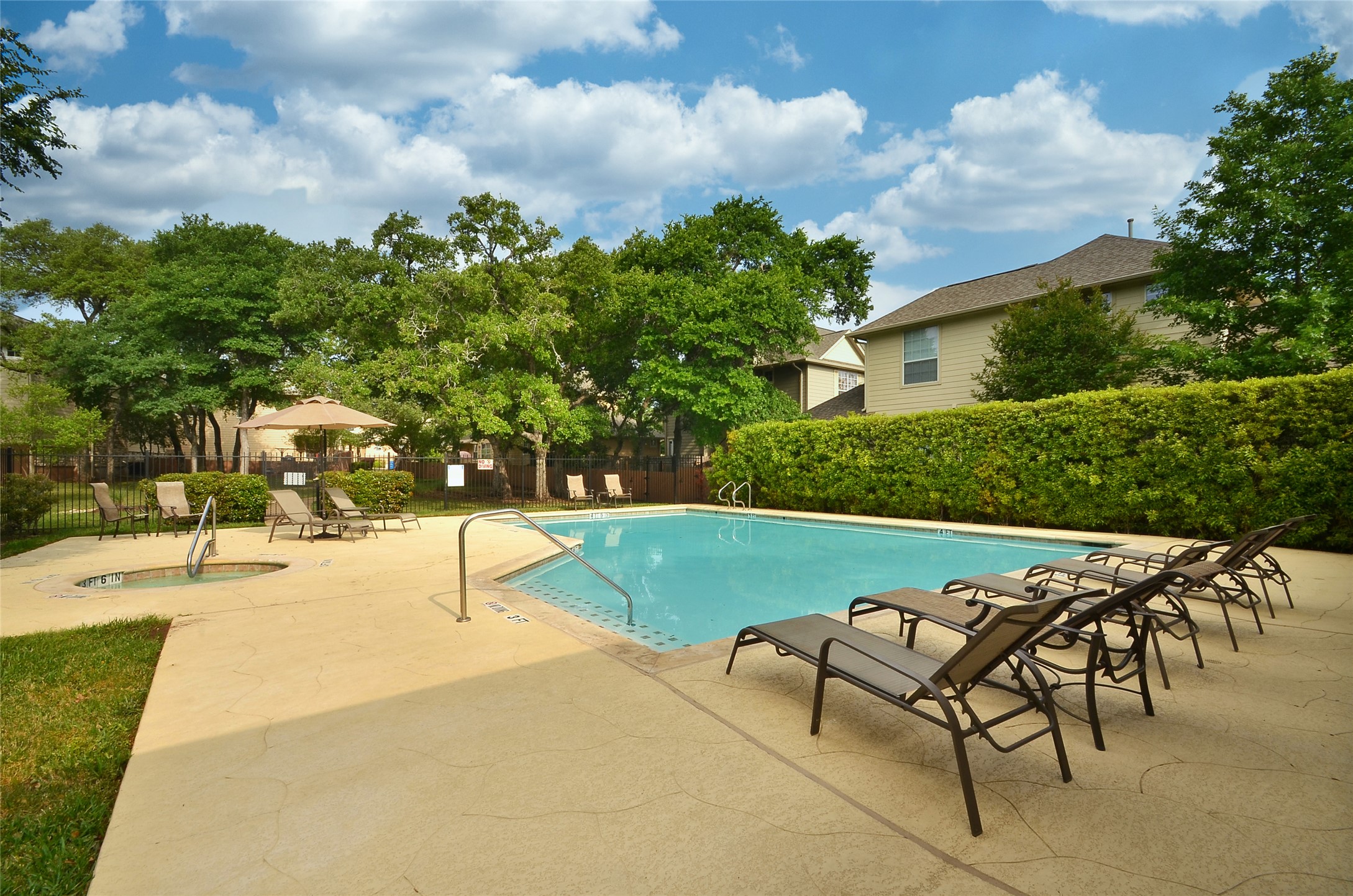 11000 Anderson Mill Road, Unit 45 Austin, TX 78750 - Photo 30 of 32 a view of an outdoor space with seating