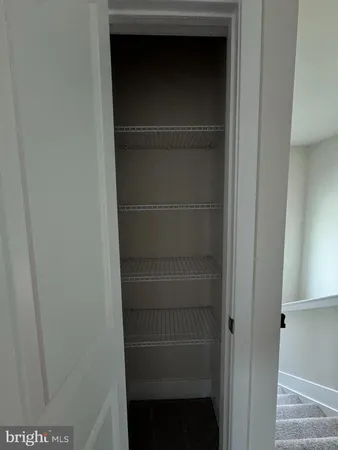 a view of walk in closet