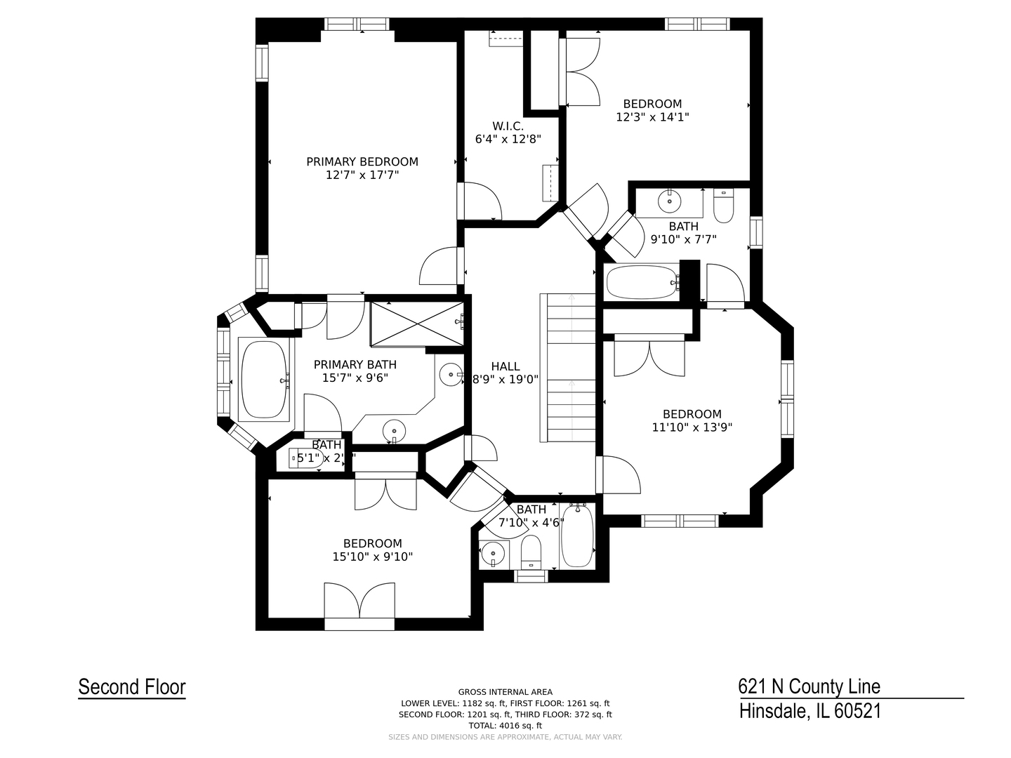 621 North County Line Road Hinsdale, IL 60521 - Photo 46 of 48 a picture of a building with a sign board