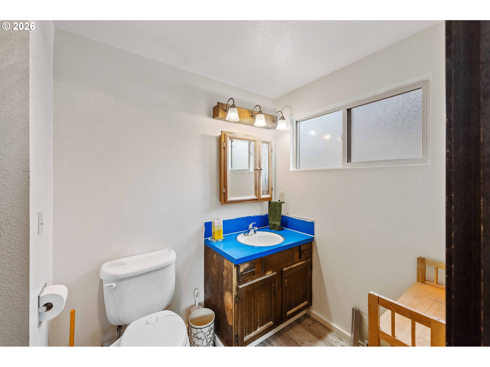 2031 Kincheloe Lane Myrtle Point, OR 97458 - Photo 21 of 33 a bathroom with a sink and a toilet