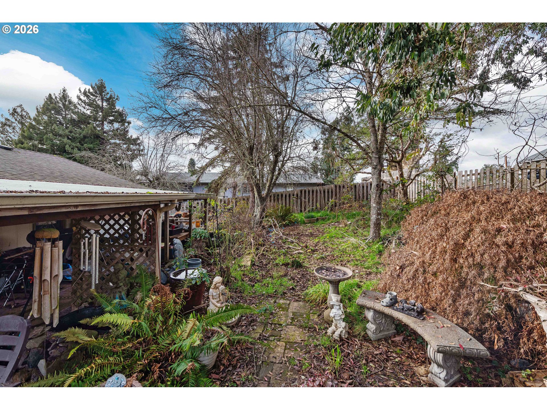 2031 Kincheloe Lane Myrtle Point, OR 97458 - Photo 33 of 33 a view of a backyard