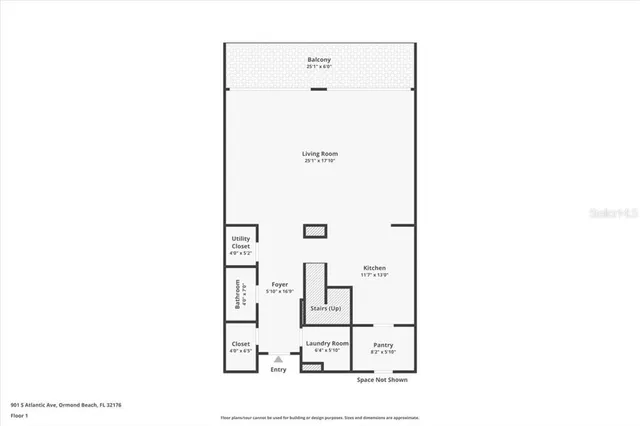$505,000 | 901 South Atlantic Avenue, Unit 202, Ormond Beach, FL 32176