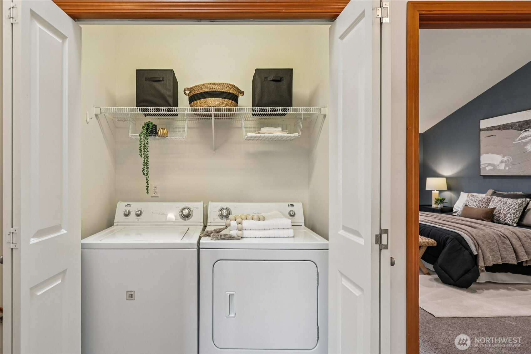 14539 32nd Avenue Northeast, Unit A Shoreline, WA 98155 - Photo 12 of 27 a utility room with dryer and washer