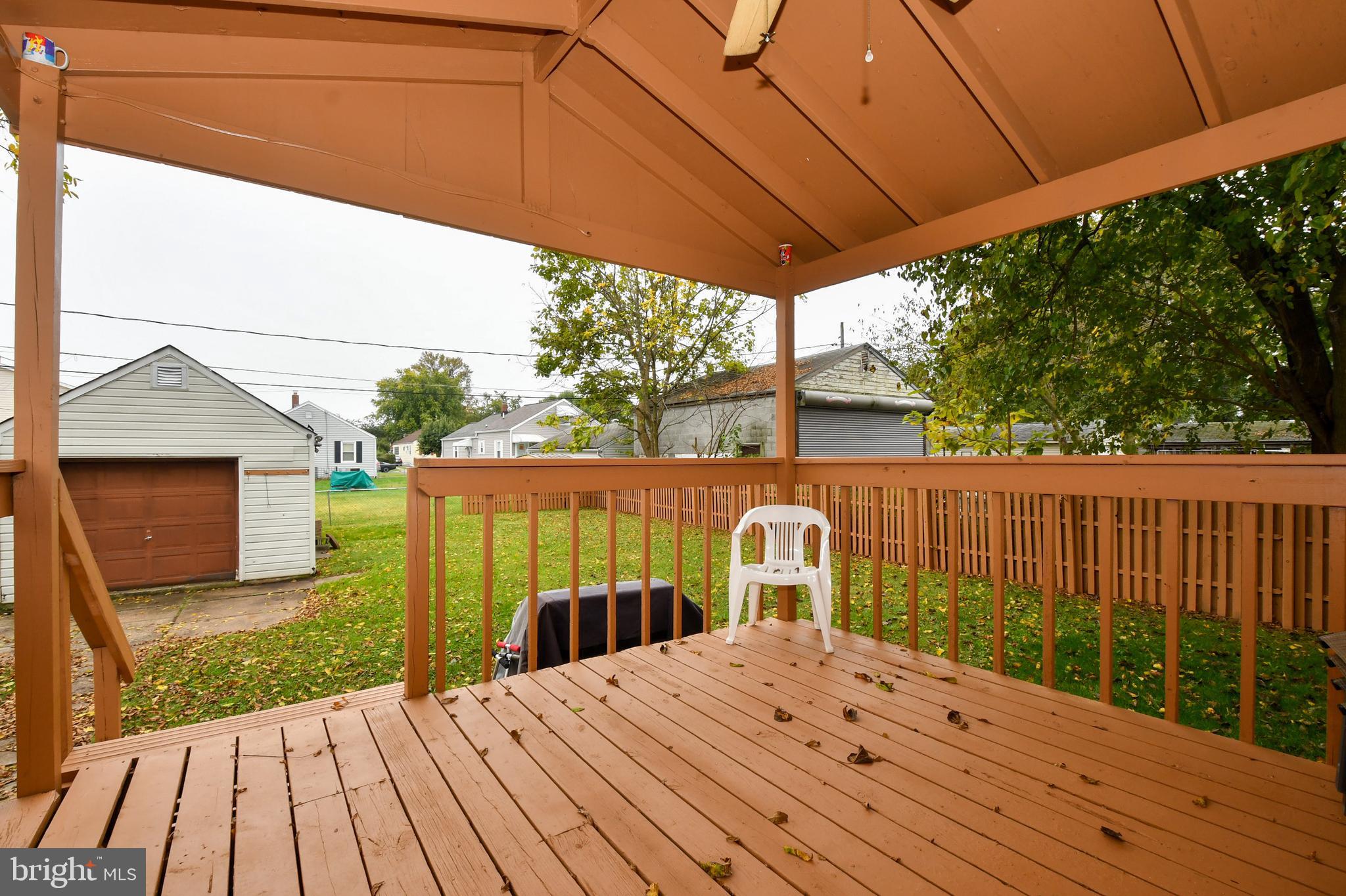 217 German Hill Road Baltimore, MD 21222 - Photo 20 of 25 Covered Rear Deck