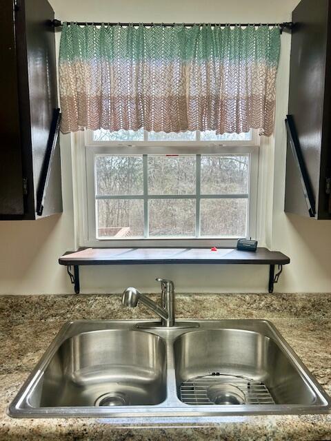 2809 Old Highway 58 Georgetown, TN 37336 - Photo 19 of 45 Kitchen Sink with Window View to Back Ya
